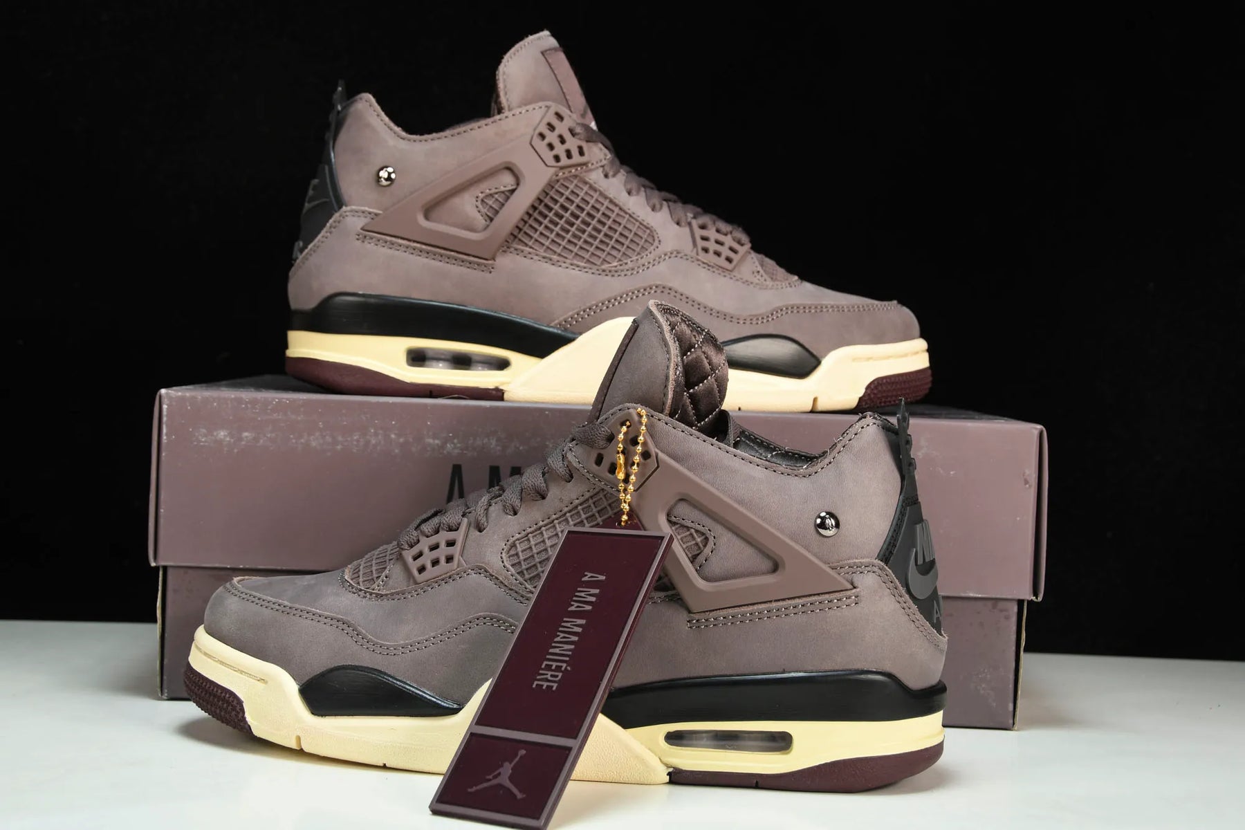 Air Jordan 4 Violet Ore x Ma Maniere