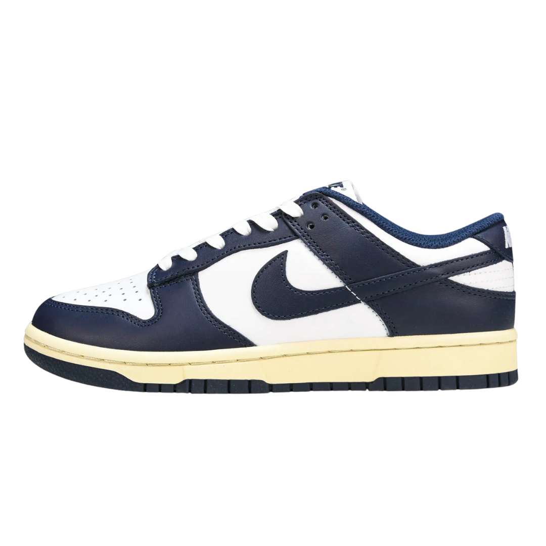 Dunk Low Midnight Navy and White