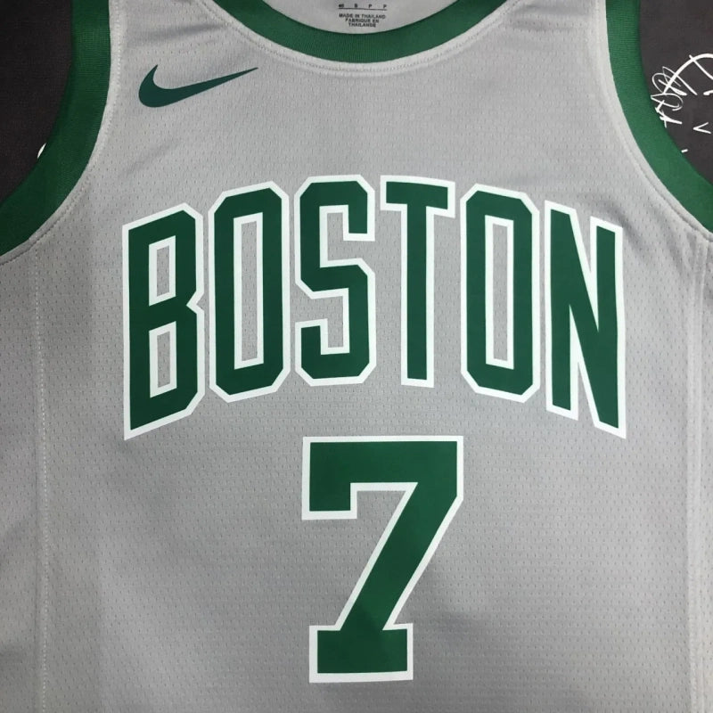 Regata NBA Boston Celtics - Jaylen Brown - Cinza