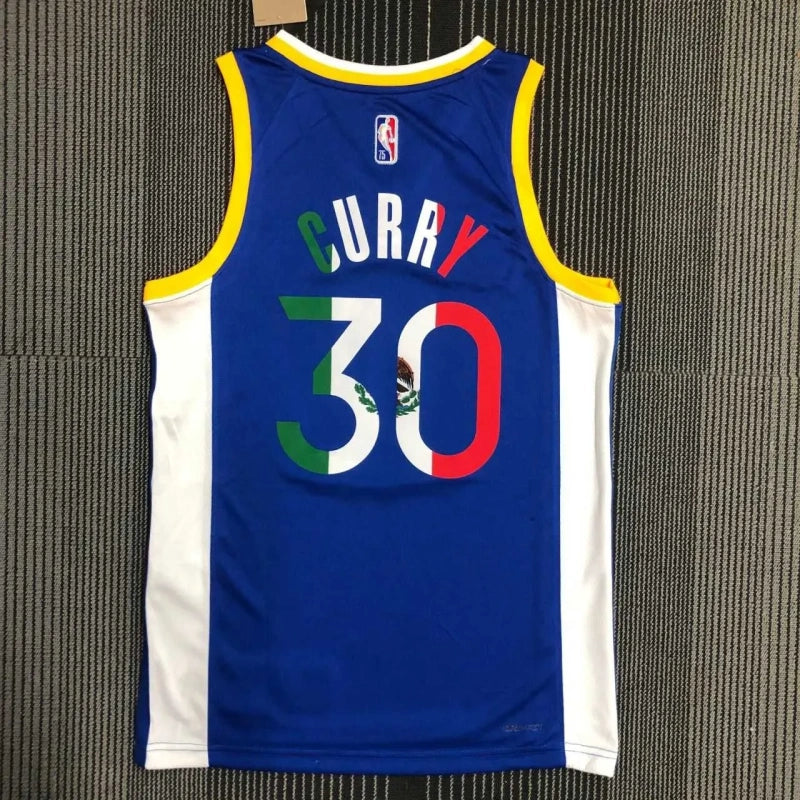 Regata NBA Warriors Stephen Curry Team - edição de 75º aniversário