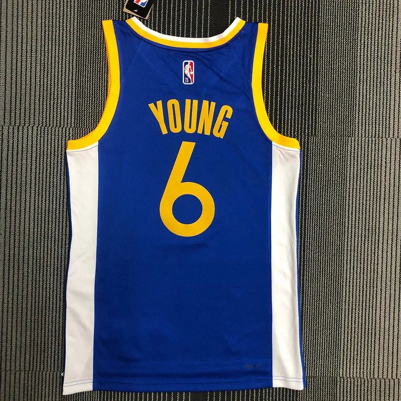Regata NBA Warriors Nick Young - edição do 75º aniversário