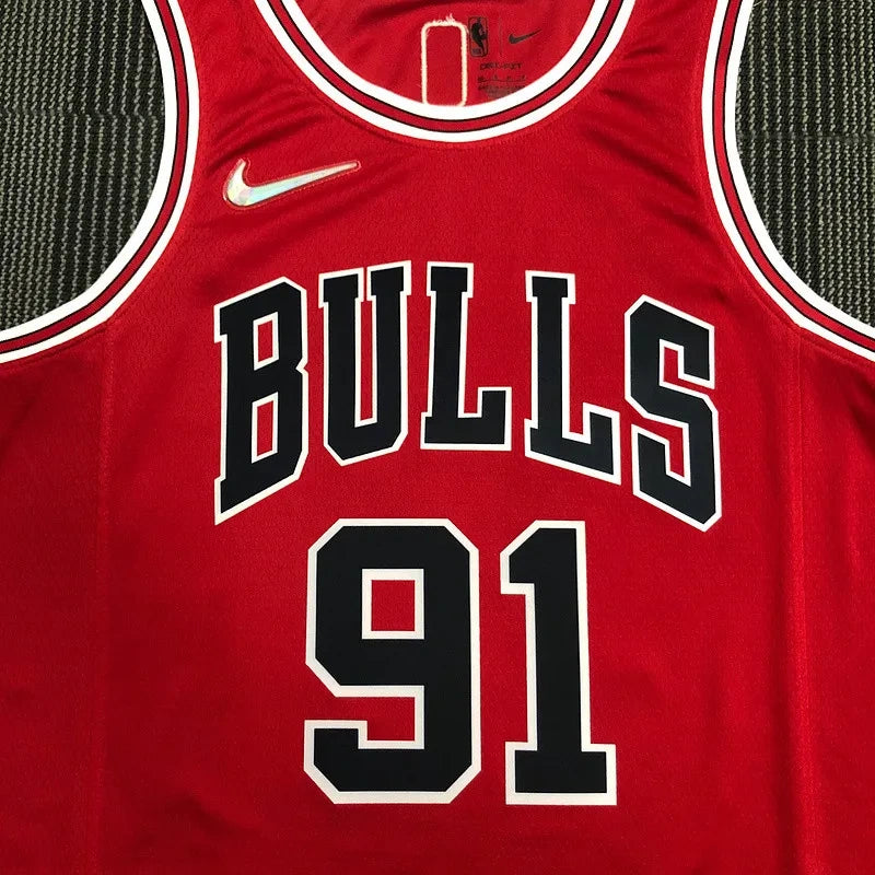 Regata NBA Chicago Bulls - Dennis Rodman - Edição de 75º aniversário