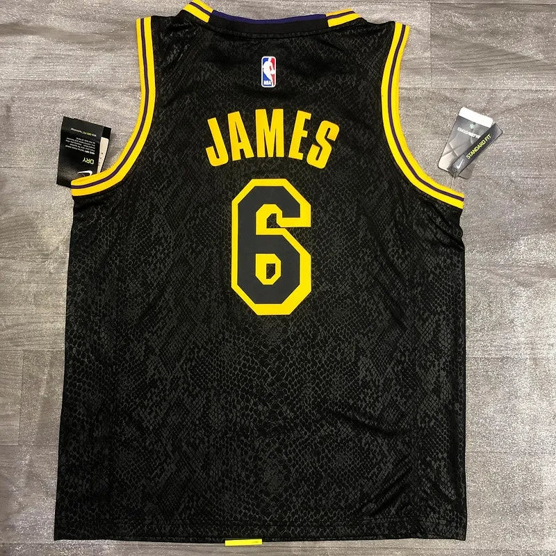Regata NBA Lakers - LeBron James - Black Mamba