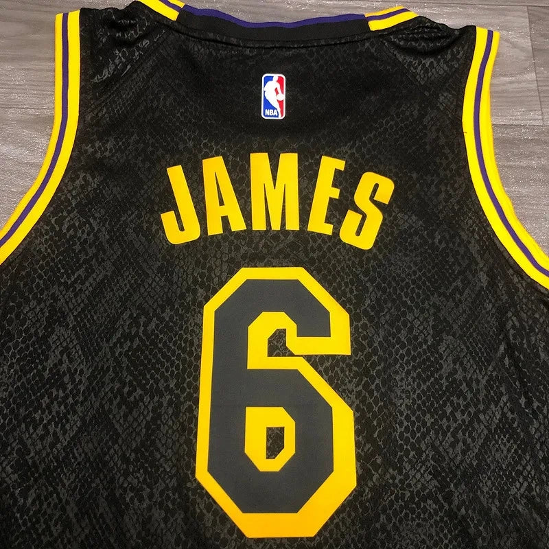 Regata NBA Lakers - LeBron James - Black Mamba