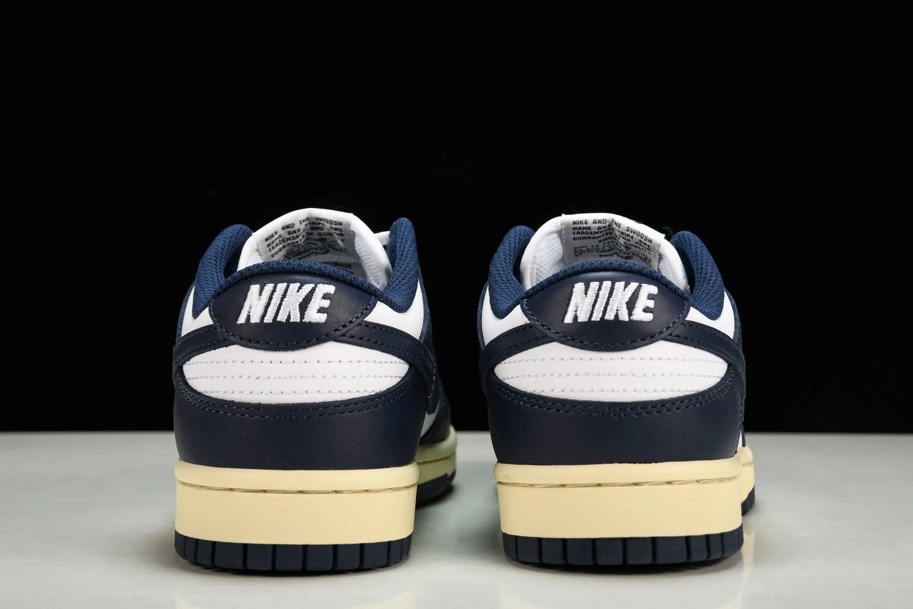 Dunk Low Midnight Navy and White