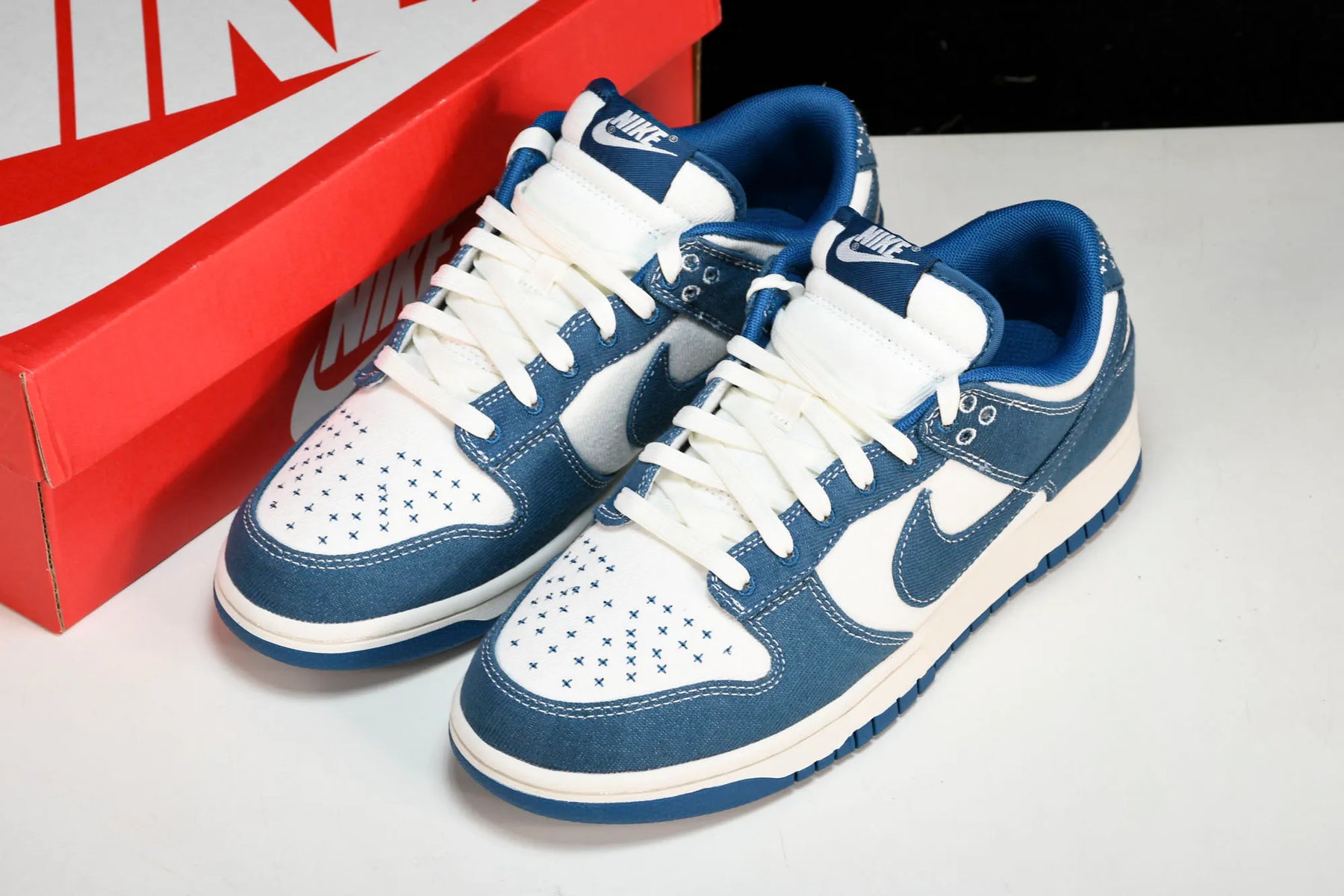 Dunk Low Sashiko Industrial Blue