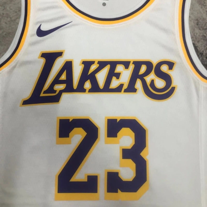 Regata NBA Lakers - LeBron James - White Team