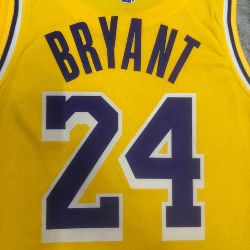 Regata NBA Lakers - Kobe Bryant - Amarela Time