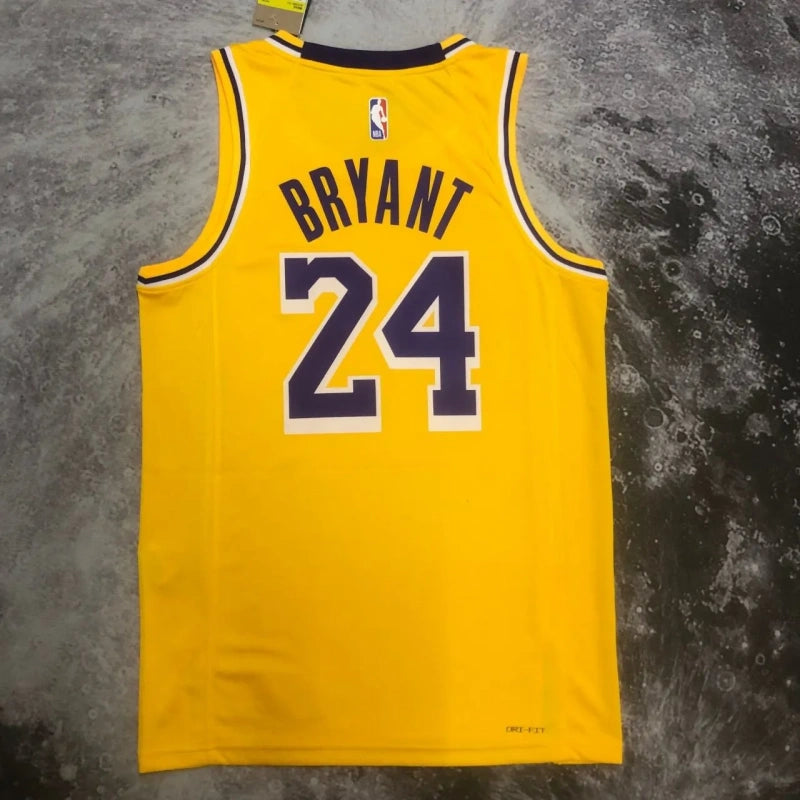 Regata NBA Lakers - Kobe Bryant - Amarela Time