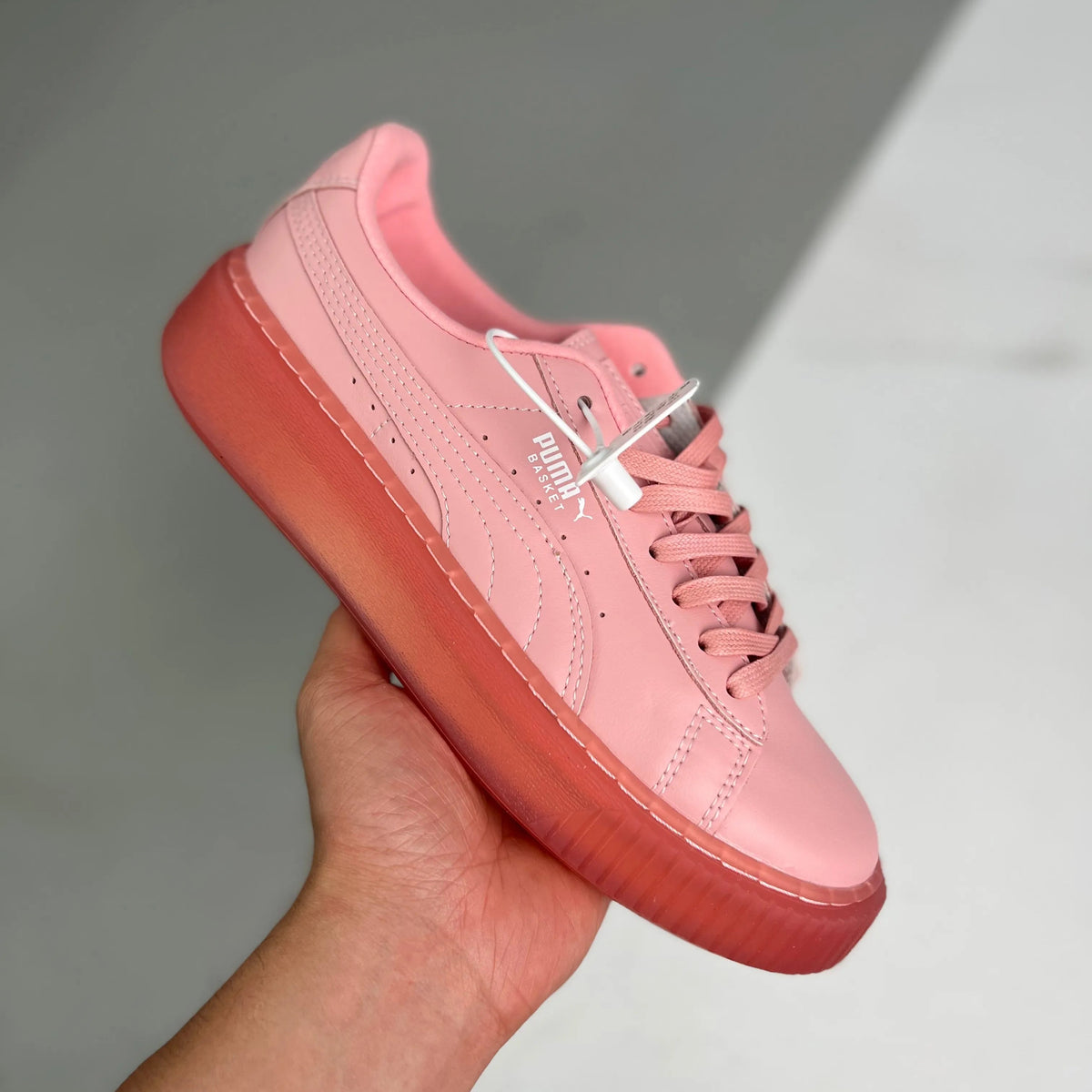 P. Basket Platform Rose