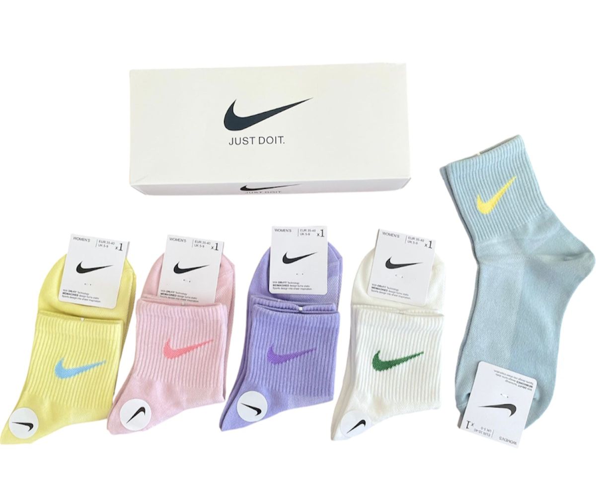 Caixa de Meias Nike - Kit 5 pares