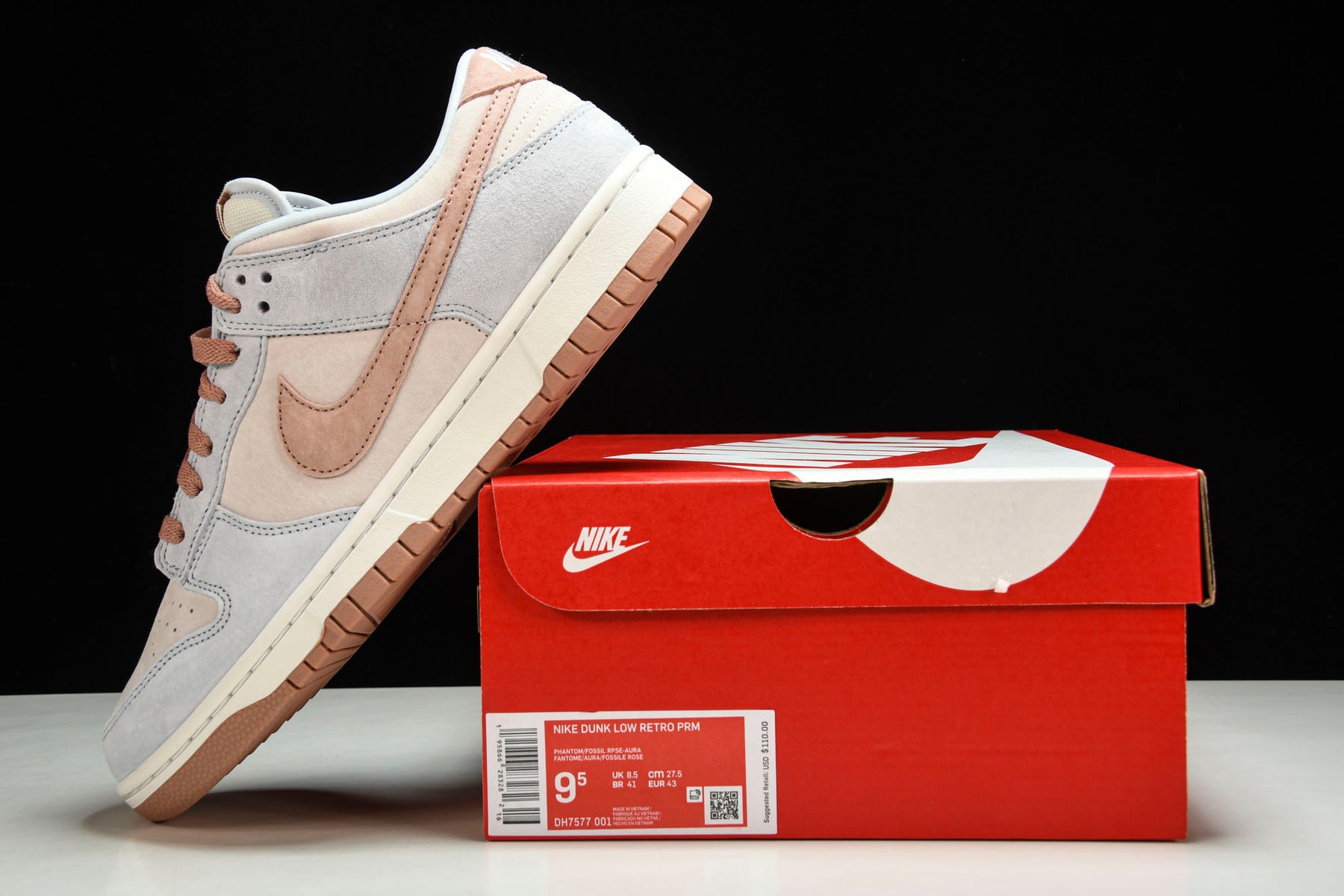 Dunk Low Fossil Rose