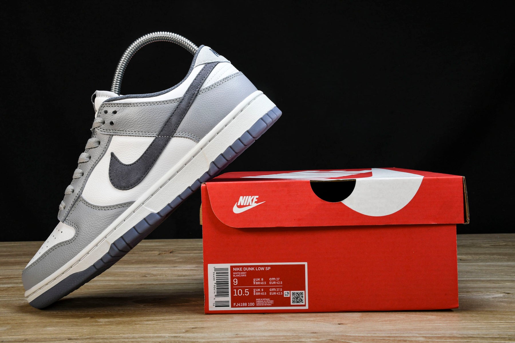 Dunk Low Gray Camurça