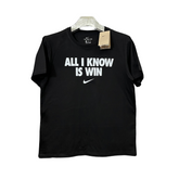 Camiseta Nk All i know is win