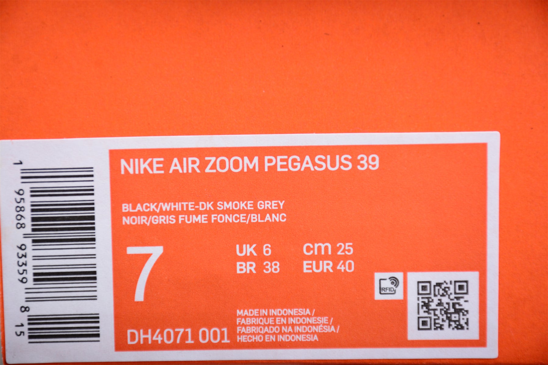 Air Zoom Pegasus 39