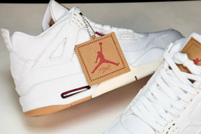 Air Jordan 4 x Levis White