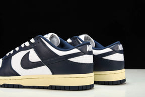 Dunk Low Midnight Navy and White