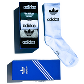 Caixa de Meias Adidas - Kit 5 pares