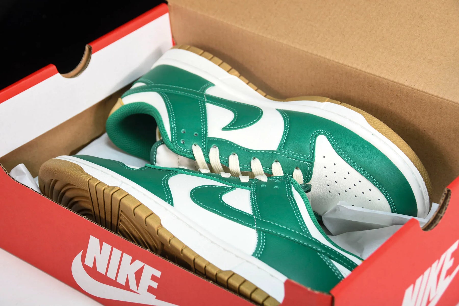 Dunk Green and Gold
