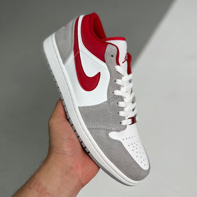 Air Jordan Low Ligth Smoke Grey Gym Red