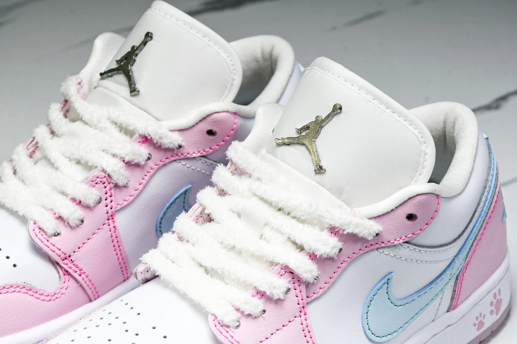 Air Jordan Paw Print Pink