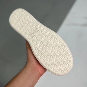 P. Suede Platform Green