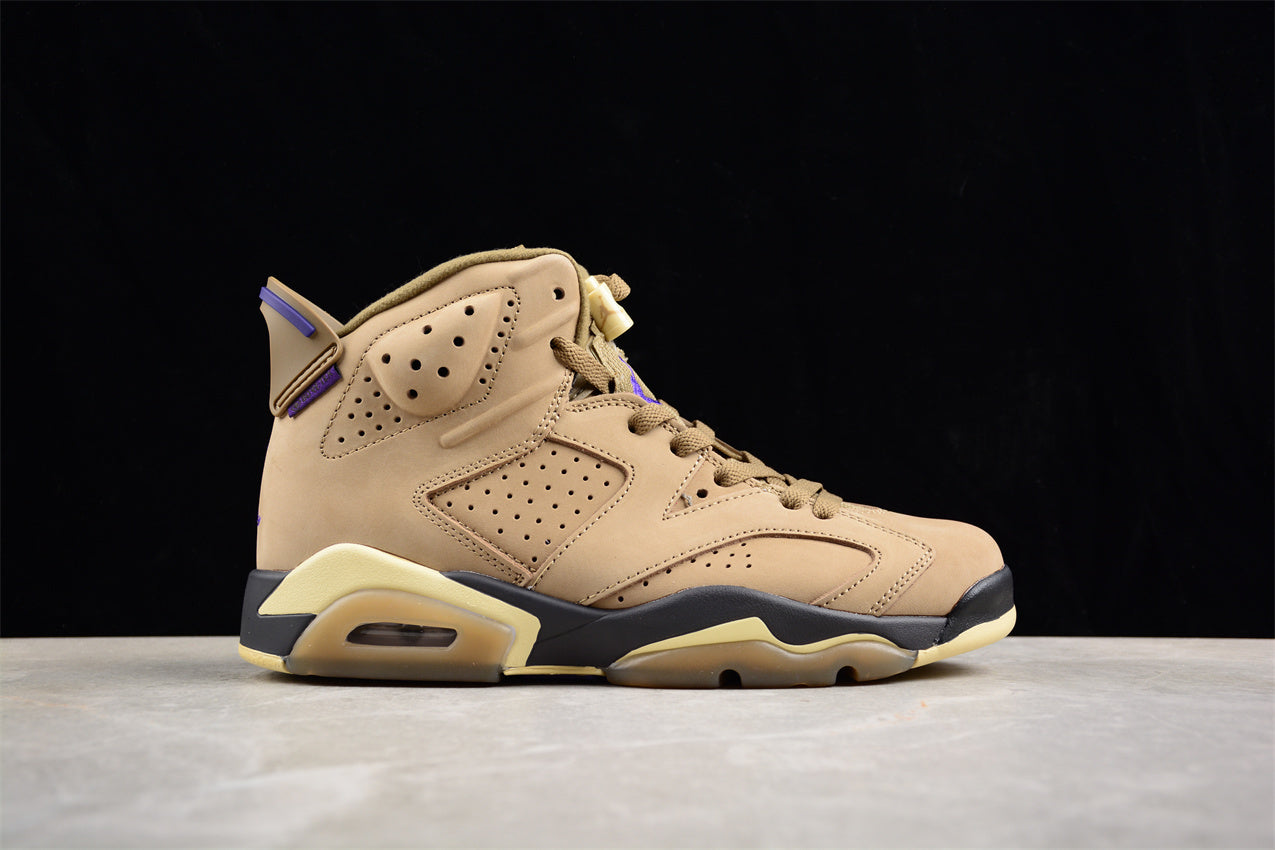 Air Jordan 6 Gore-Tex Brown Kelp