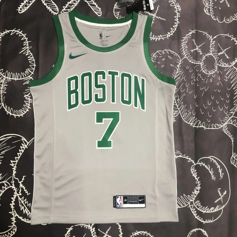 Regata NBA Boston Celtics - Jaylen Brown - Cinza