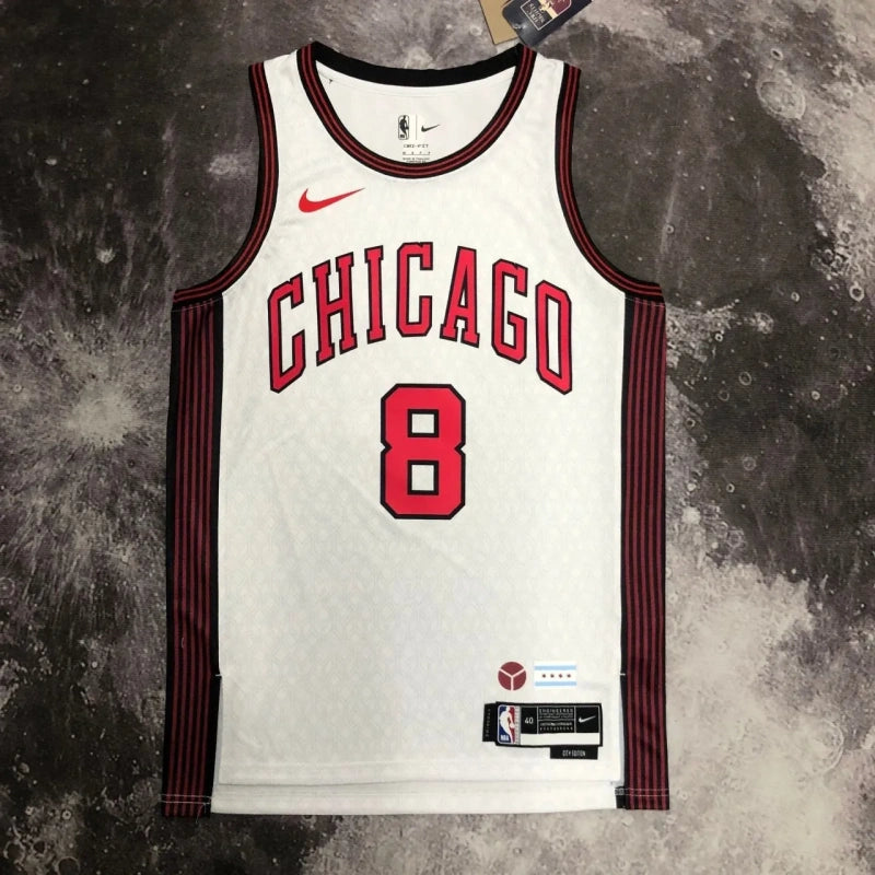 Regata NBA Chicago Bulls - Zach LaVine - Edição City