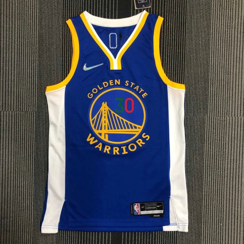 Regata NBA Warriors Stephen Curry Team - edição de 75º aniversário