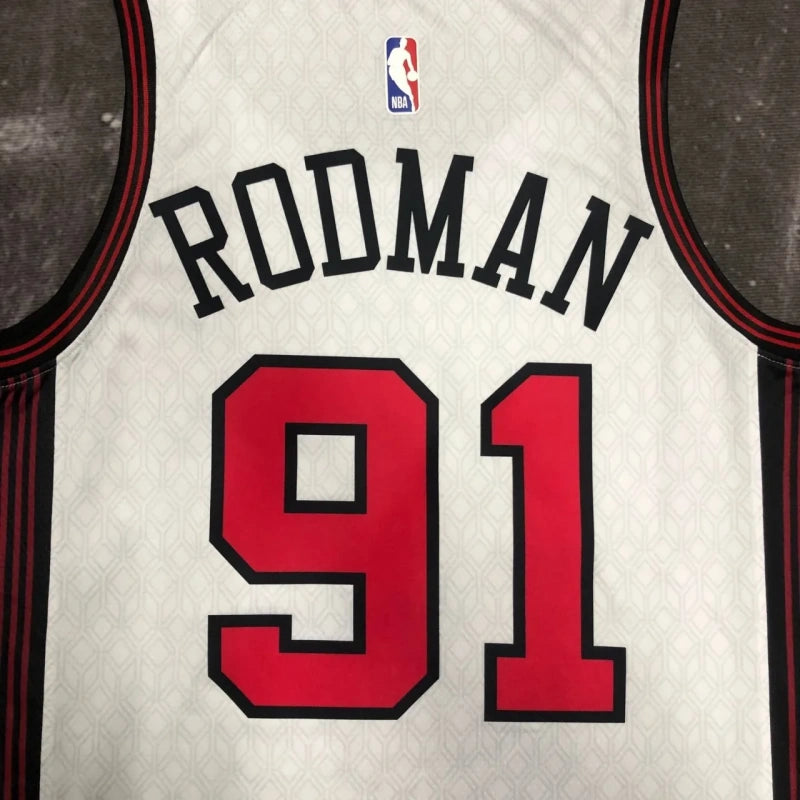 Regata NBA Chicago Bulls - Rodman - City Edition