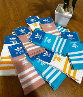 Meia Adidas - Kit 3 Pares