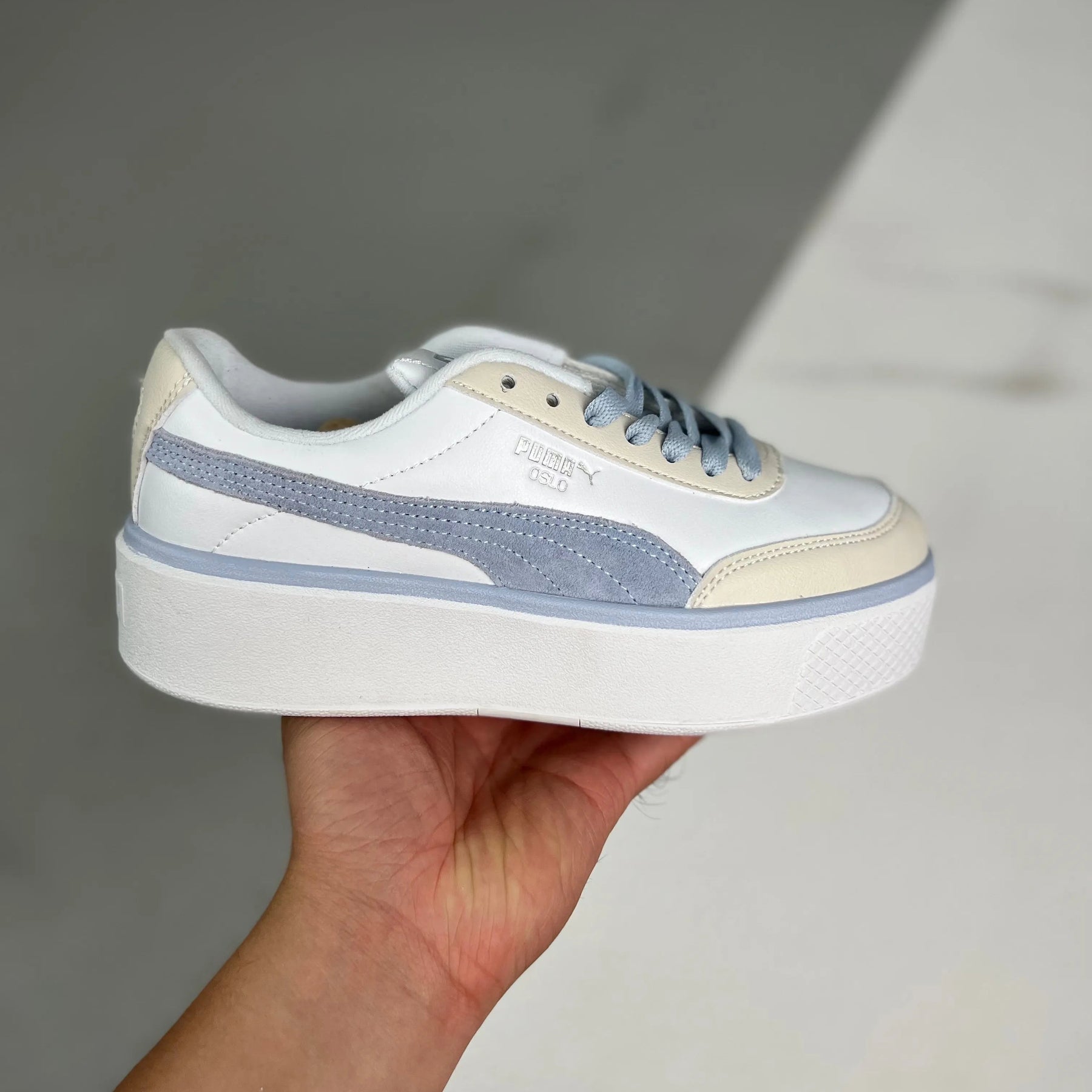 P. Oslo Maja White Blue
