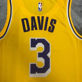 Regata NBA Lakers - Anthony Davis - Amarela Time