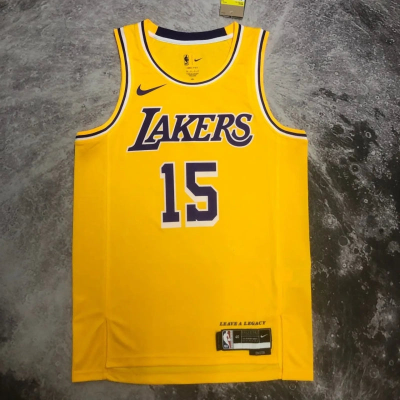 Regata NBA Lakers - Austin Reaves - Amarela Time