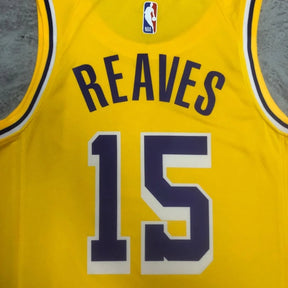 Regata NBA Lakers - Austin Reaves - Amarela Time