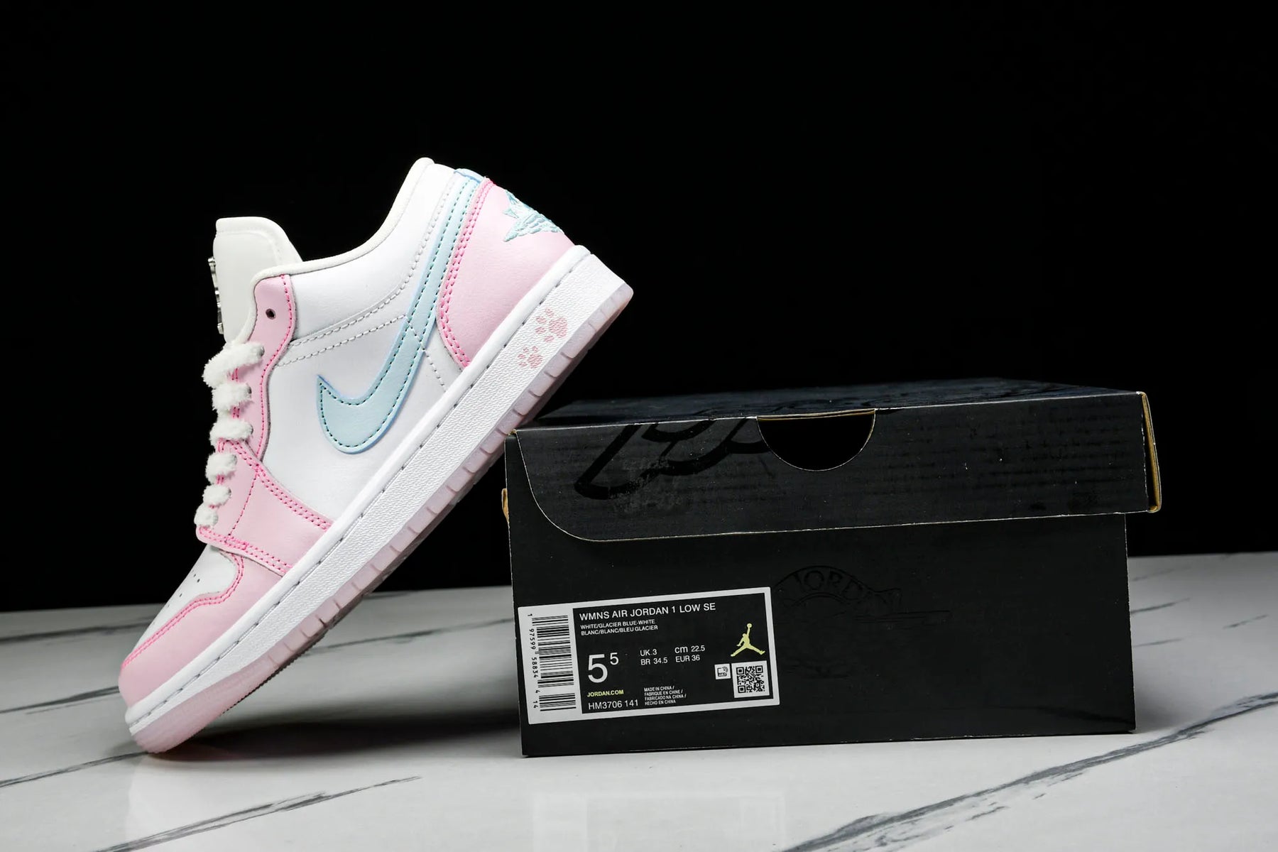 Air Jordan Paw Print Pink