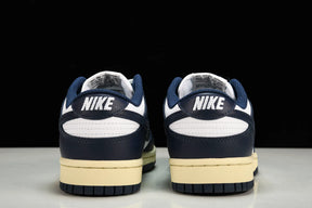 Dunk Low Midnight Navy and White