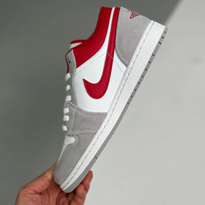 Air Jordan Low Ligth Smoke Grey Gym Red