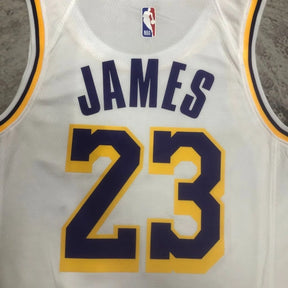 Regata NBA Lakers - LeBron James - White Team