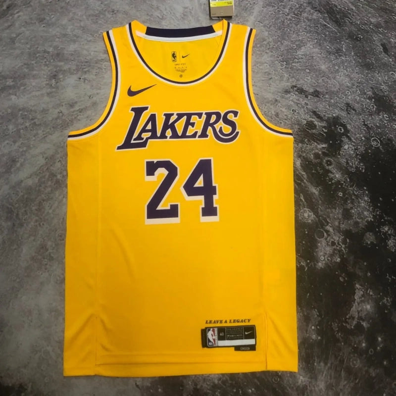 Regata NBA Lakers - Kobe Bryant - Amarela Time